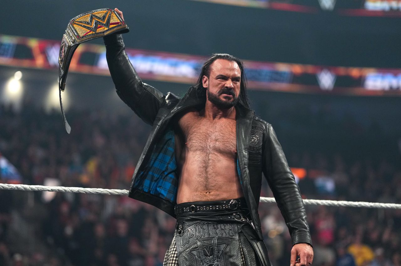 "I started listening to what the gym guys were listening to. When I first heard Metallica, I was like, 'Right, this is speaking to me.'" WWE Champion Drew McIntyre reveals what's on his workout mix - and the huge role music plays in his life