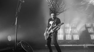 Brian 'Head' Welch of KORN performs at DTE Energy Music Theater on August 21, 2016 in Clarkston, Michigan