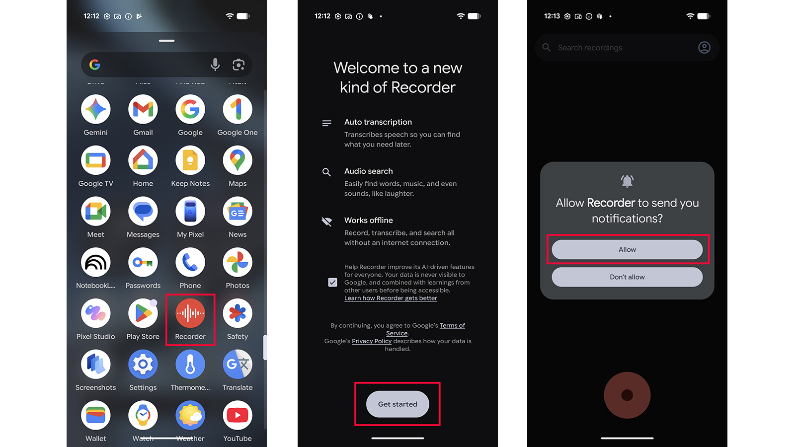 Google Recorder
