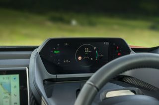 Toyota bz4X dashboard view