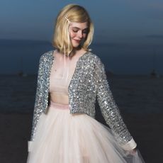 Elle fanning wearing chanel at the 2024 cannes film festival