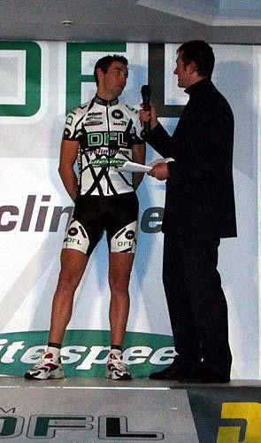 The happy-man and joker, Leigh Palmer. &ldquo;He can be struggling up the seventh or eighth climb of the day,&rdquo; said team manager Gilbert de Weerdt of Palmer, &ldquo;but he&rsquo;ll still have that smile. He can keep it going through anything.&rdquo;