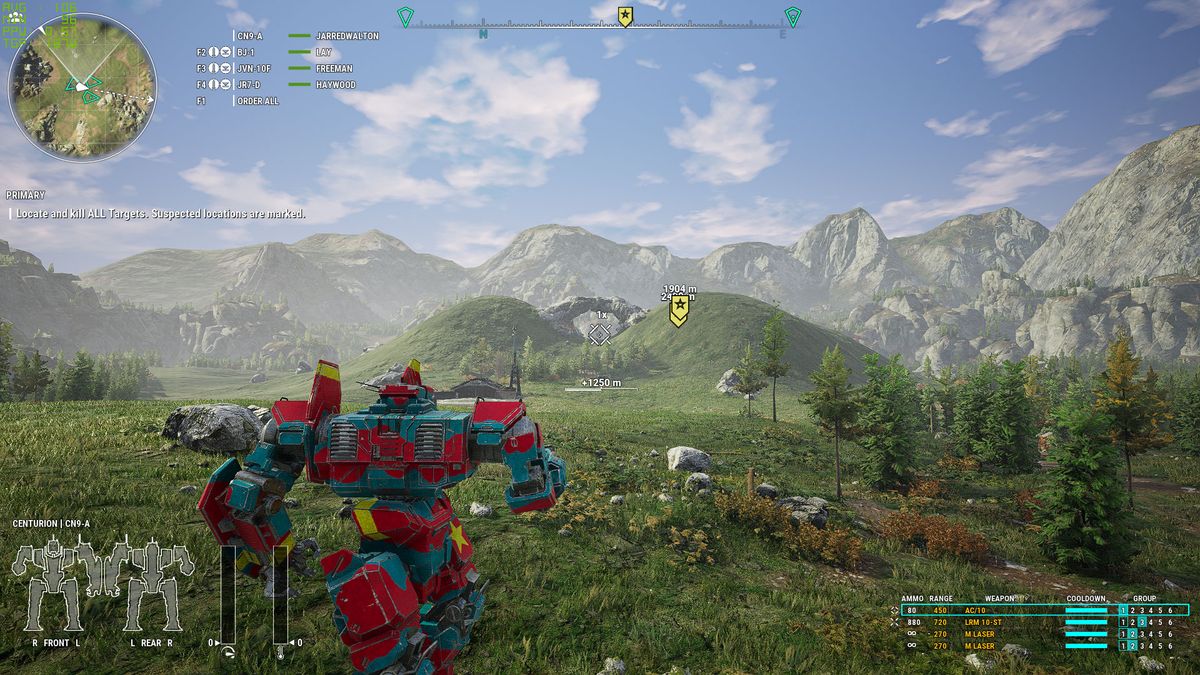 MechWarrior 5 settings and image quality