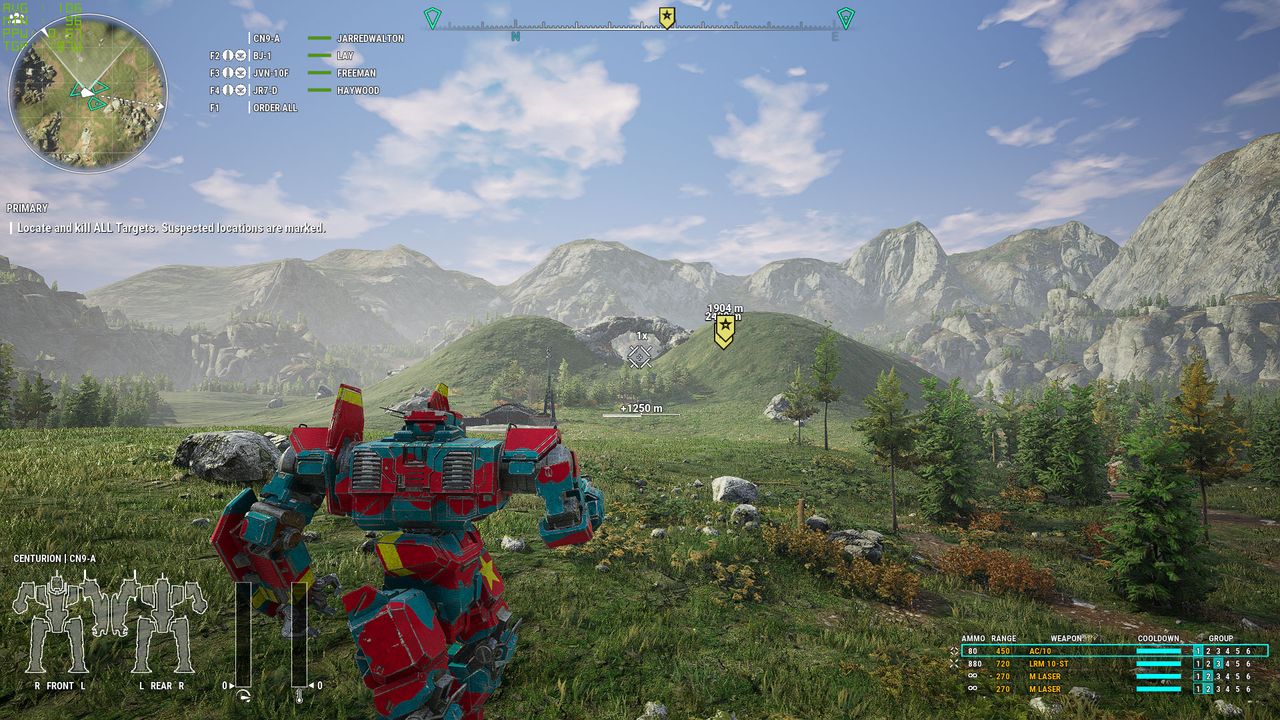 MechWarrior 5 settings and image quality