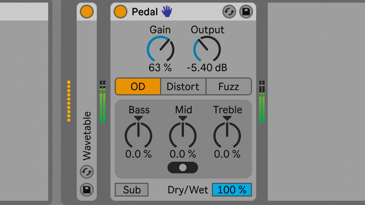 Ableton Live 10’s new Pedal device in action MusicRadar