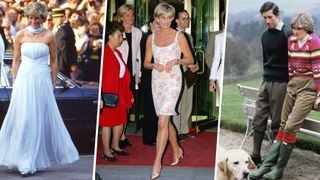 princess diana outfits