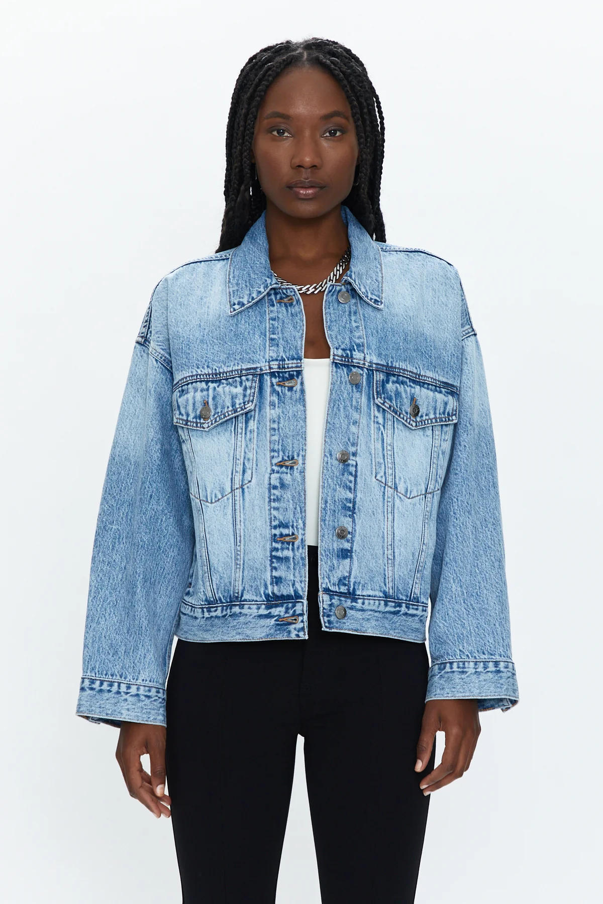 Pistola Denim Margot Oversized Denim Jacket
