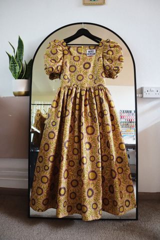 Ready-To-Wear: Catherine in Sunflower Field, Size 12 | Mary Benson