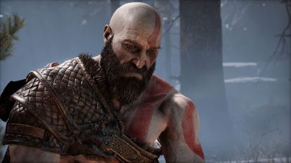 God of War from PlayStation, showing Kratos