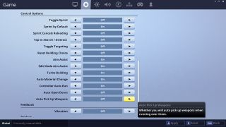 Fortnite auto pick up weapons