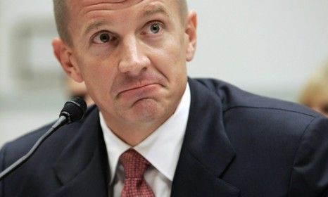 Erik Prince, the controversial billionaire U.S.-government defense contractor