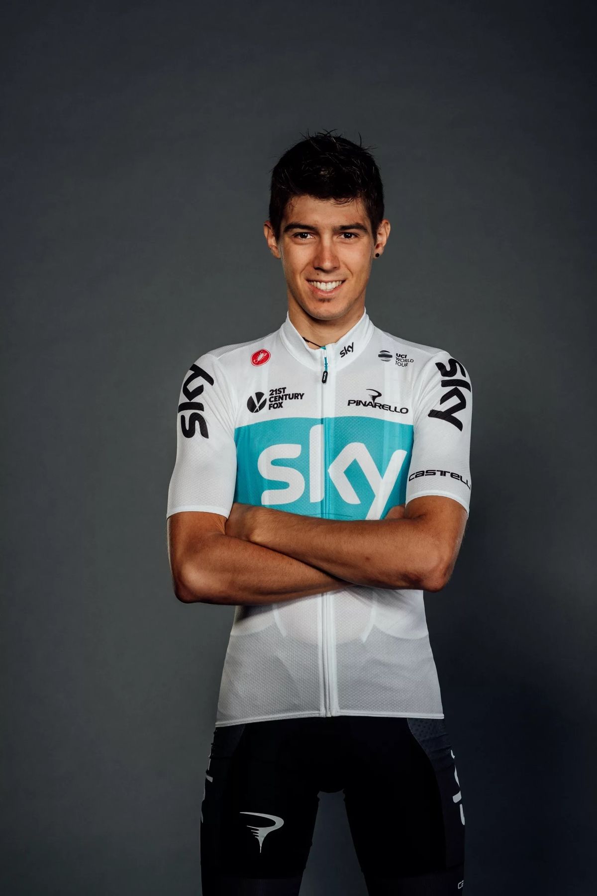 Diego Rosa will be riding his second season with Team Sky