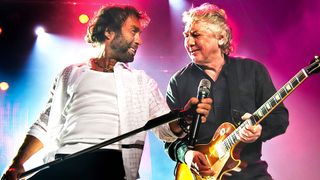 Paul Rodgers and Mick Ralphs Bad Company performing at Manchester Evening News Arena Manchester, England - 02.04.10