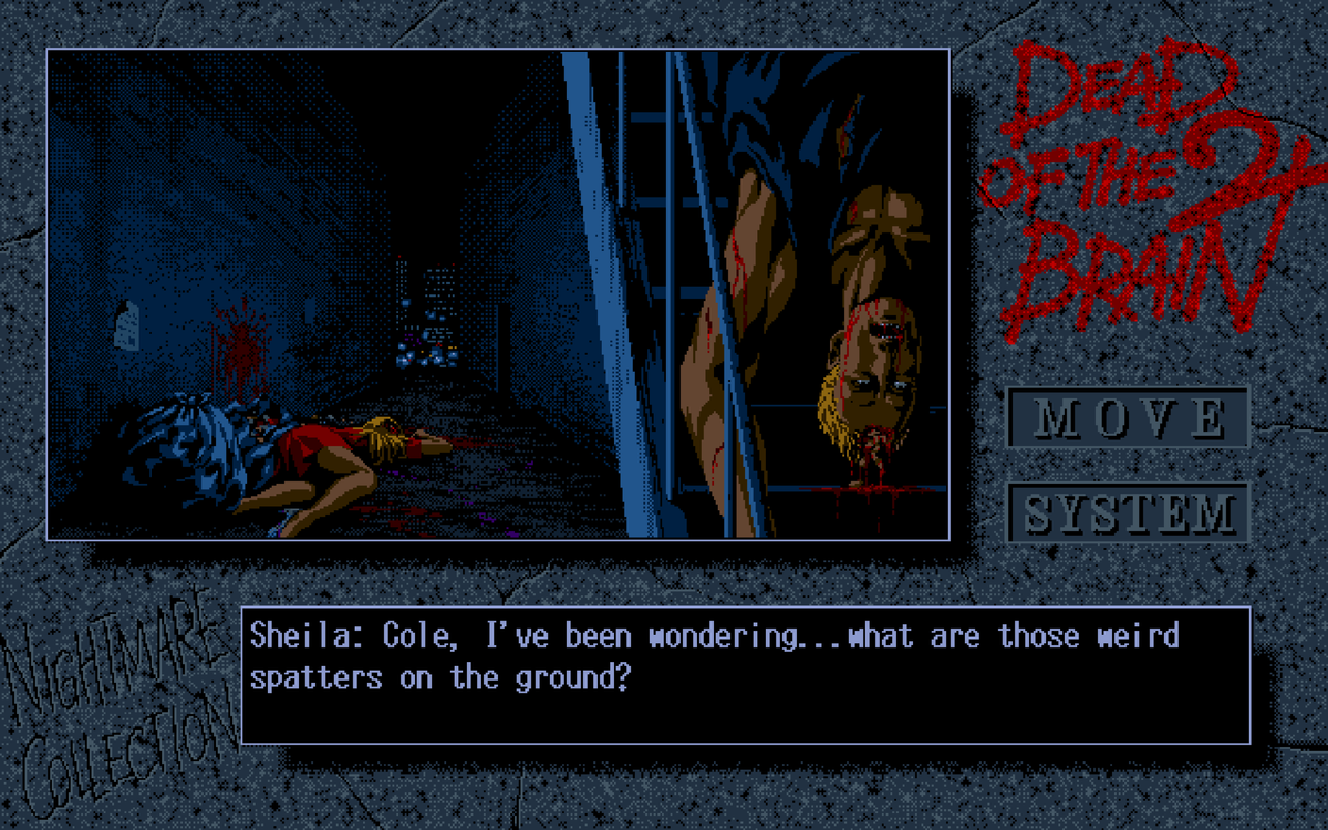 PC-98 horror game Dead of the Brain 2
