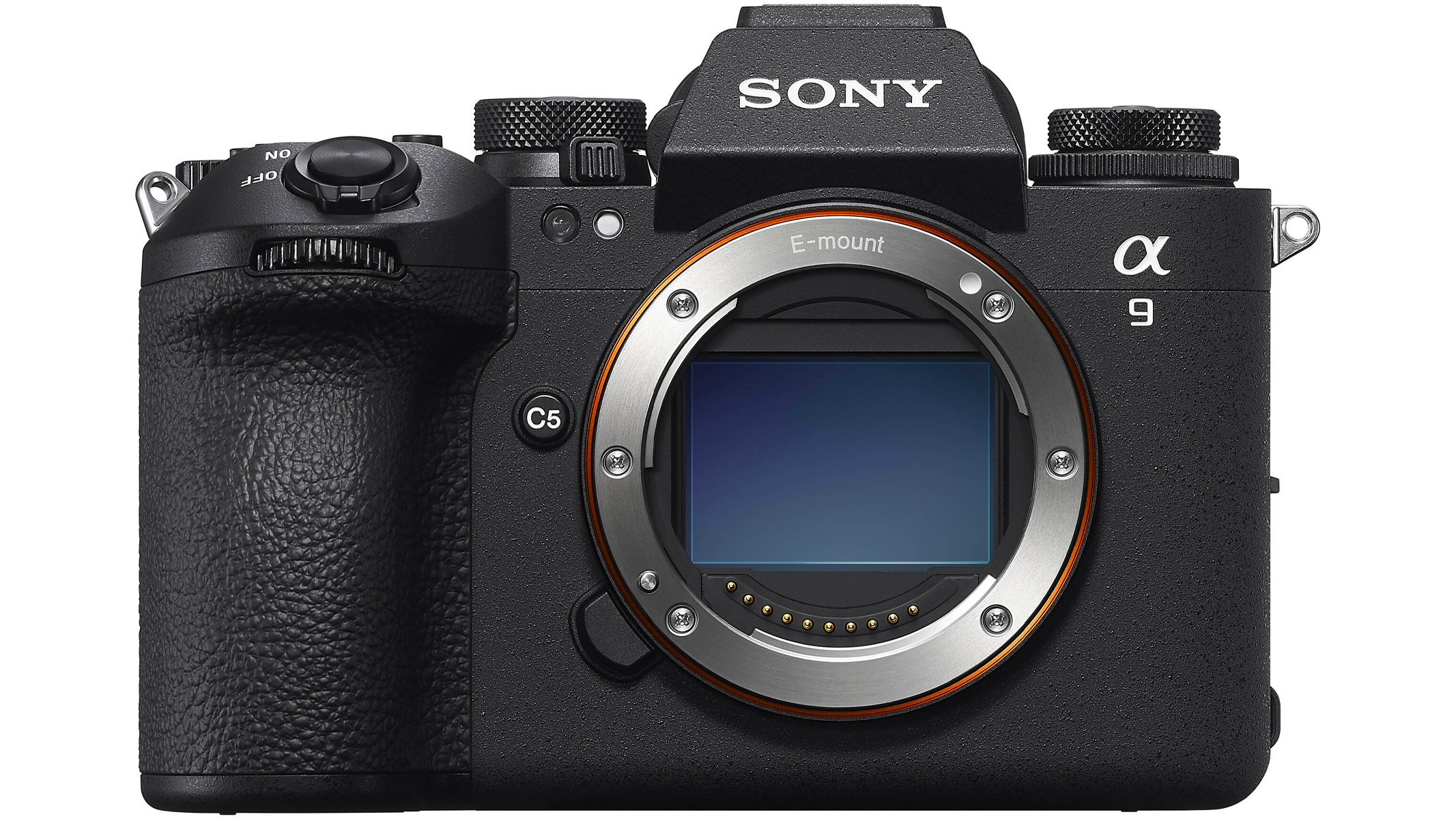 Sony A9 III on a white background