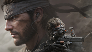 Naked Snake's appearance in Delta Force, alongside an image of the character Nox.