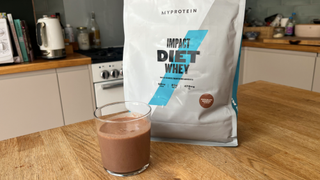 Impact Diet Whey being tested and reviewed by Maddy Biddulph
