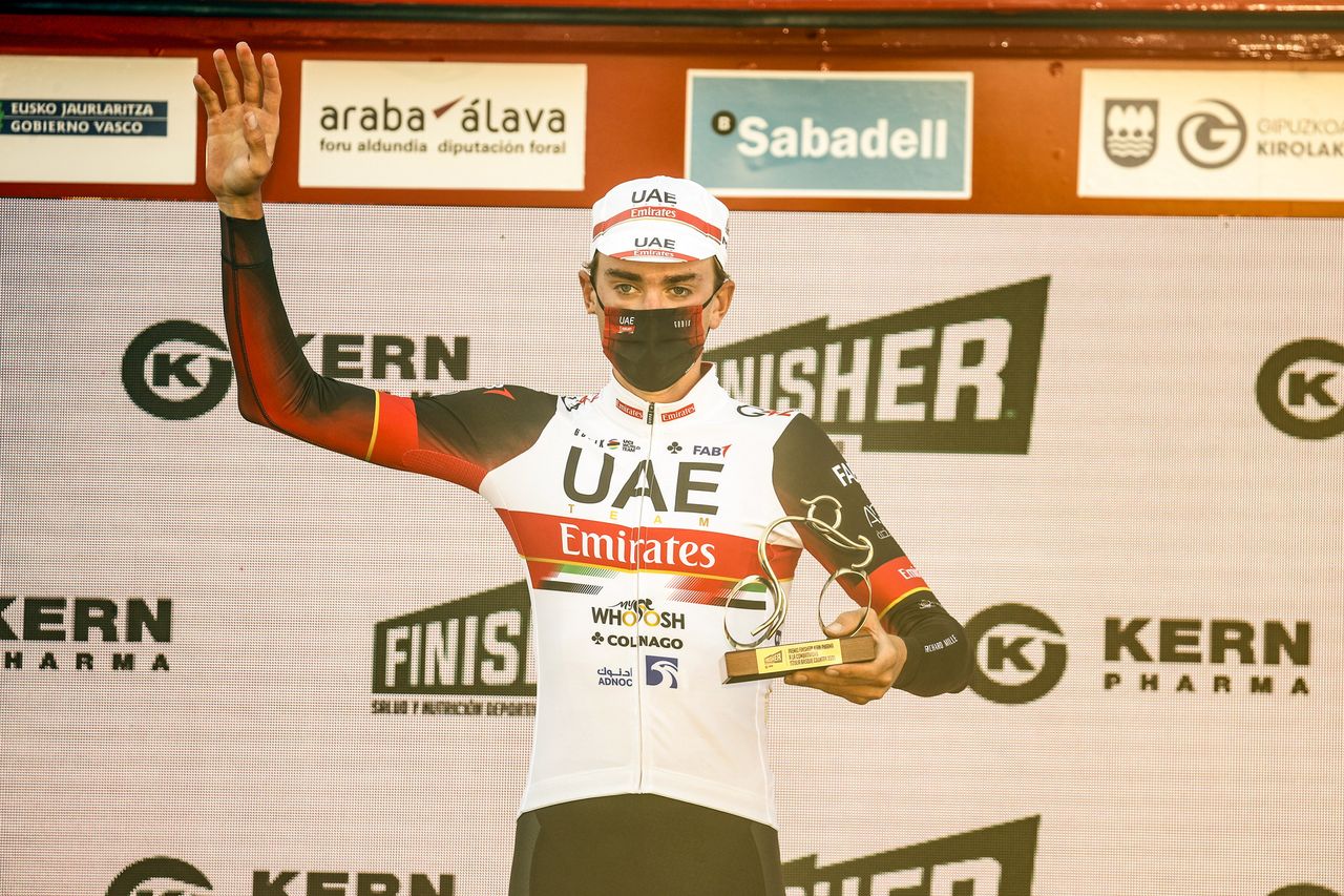 Itzulia Basque Country 2021 - 60th Edition - 1st stage Bilbao - Bilbao 13,8 km - 05/04/2021 - Brandon McNulty (USA - UAE Team Emirates) - photo Luis Angel Gomez/BettiniPhoto&Acirc;&copy;2021