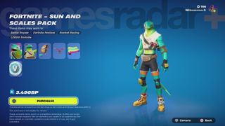 Fortnite Starter Pack - Sun and Scales Pack