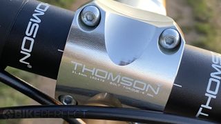 Thomson Elite 4X stem face plate detail