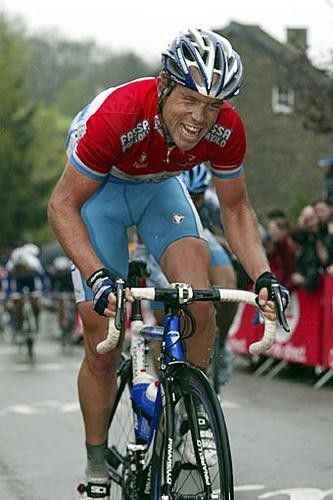 Kim Kirchen (Fassa Bortolo) didn't have much left at the finish&hellip;