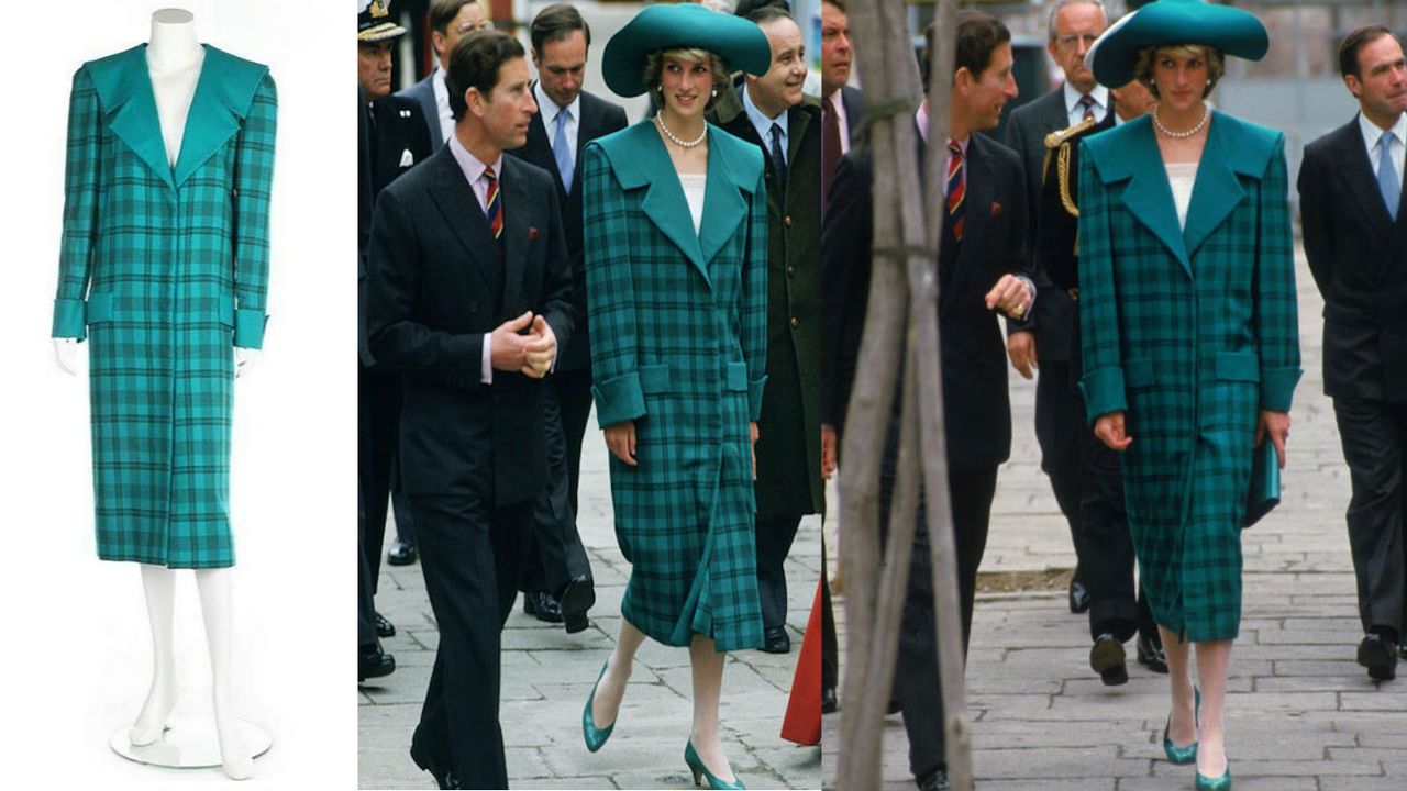 Blue Tartan Suit - Venice