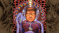Cover art of Lateralus by Tool with godmode portrait of DoomGuy superimposed over it.