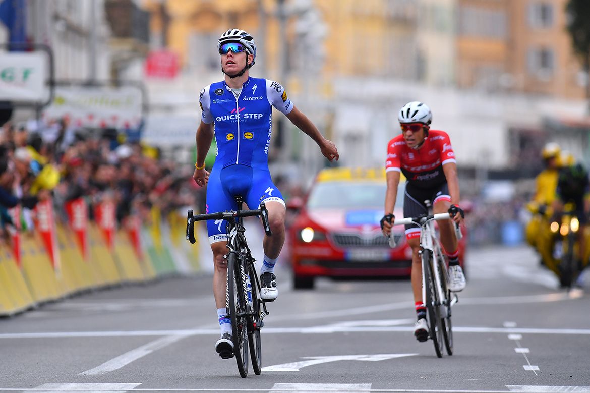 With David de la Cruz winning the Paris-Nice finale and taking the maximum bonus seconds, stage 8 runner-up Alberto Contador came up just short in the general classification.