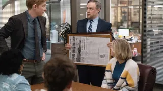 Domhnall Gleeson as Ned, Tim Key as Ken