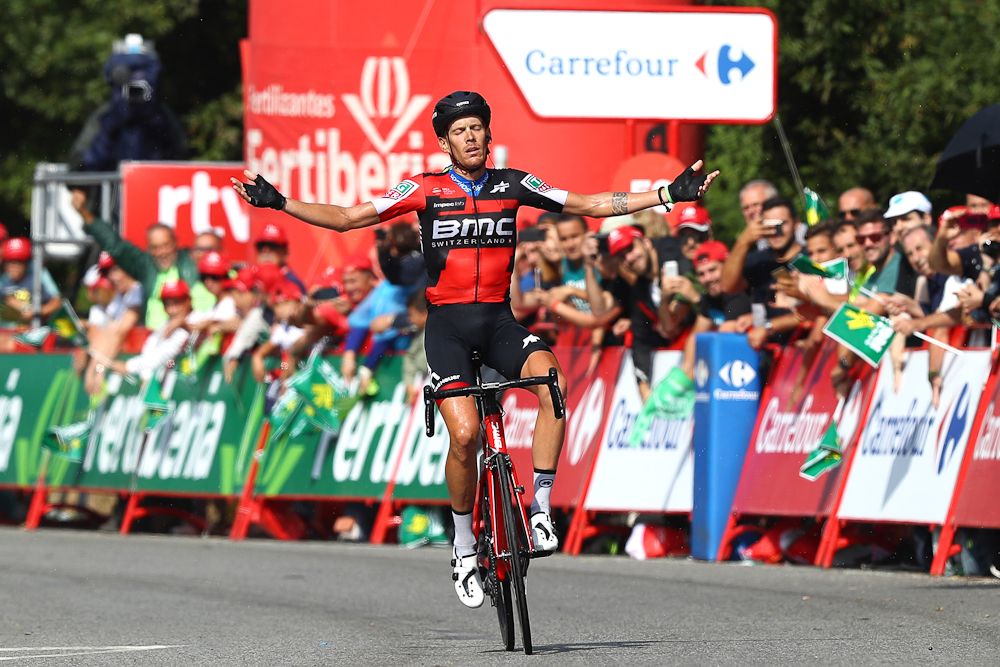 Alessandro De Marchi wins stage 11 at the 2018 Vuelta a Espana