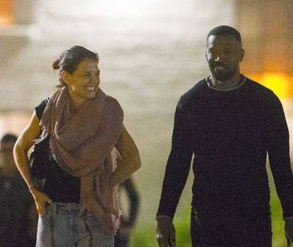 *PREMIUM EXCLUSIVE* Loved-up Katie Holmes and Jamie Foxx enjoy a romantic date night in New Orleans