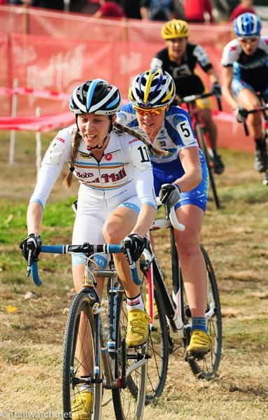 Mo Bruno-Roy (Bob&rsquo;s Red Mill-Seven) found herself in the unfamiliar position of pulling for Georgia Gould