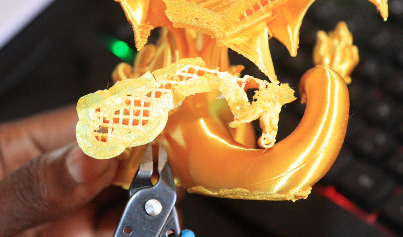 Nachbearbeitung von 3D-Drucken