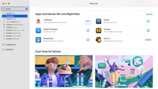 Mac App Store search