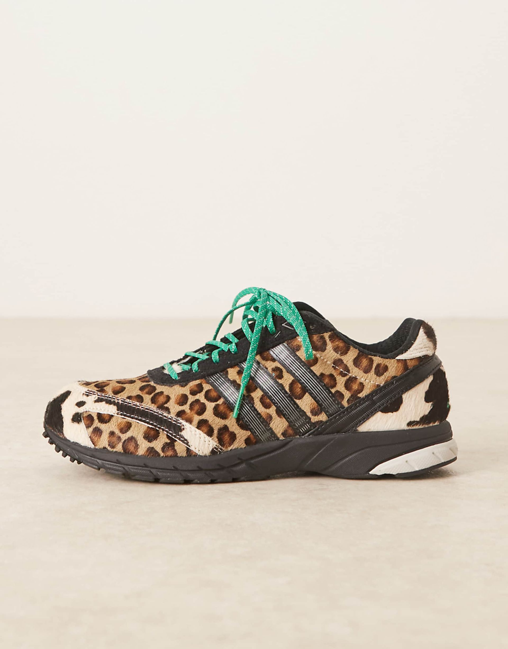 Adidas Adios Og Trainers in Leopard Pony Hair