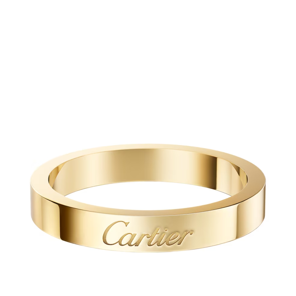 Cartier Rose Gold C De Cartier Wedding Ring