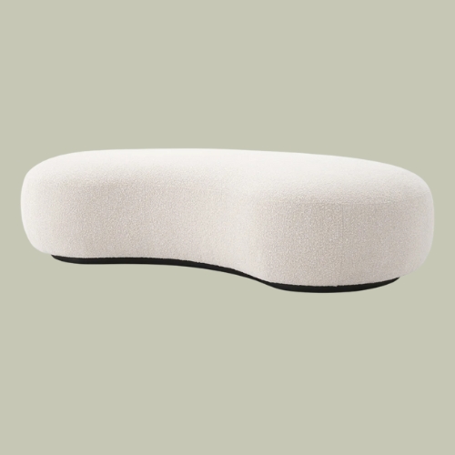 Eichholtz, Bj&amp;ouml;rn Bench - Boucl&amp;eacute; Cream
