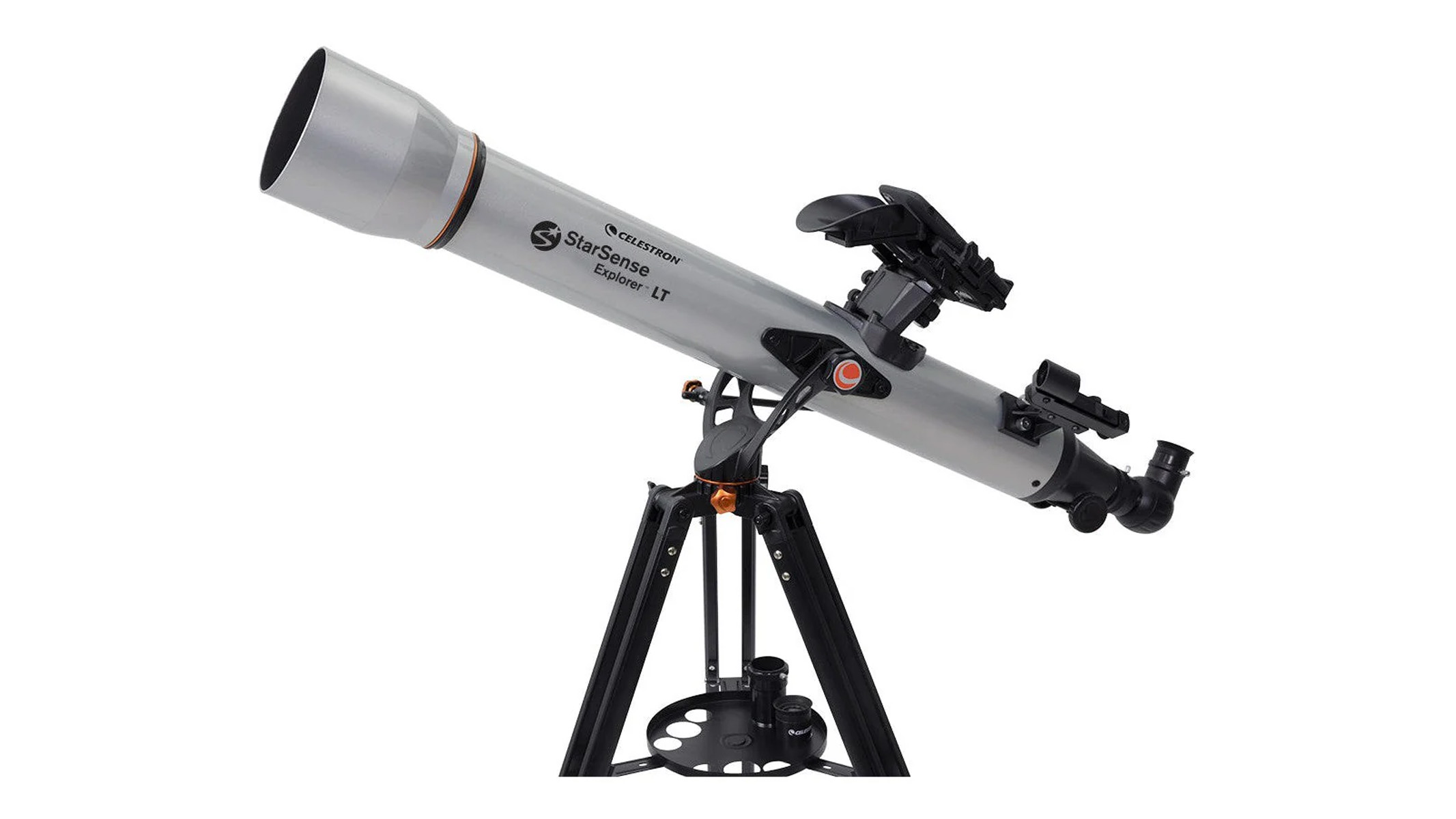 Celestron StarSense Explorer LT 80AZ on a white background