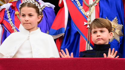 King Charles and Prince Louis at the Platinum Jubilee