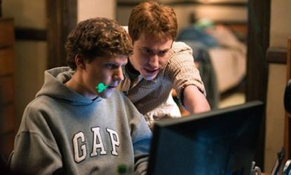 Jessie Eisenberg in "The Social Network" gives "the finest performance by an actor this year," says Owen Gleiberman at "Entertainment Weekly."