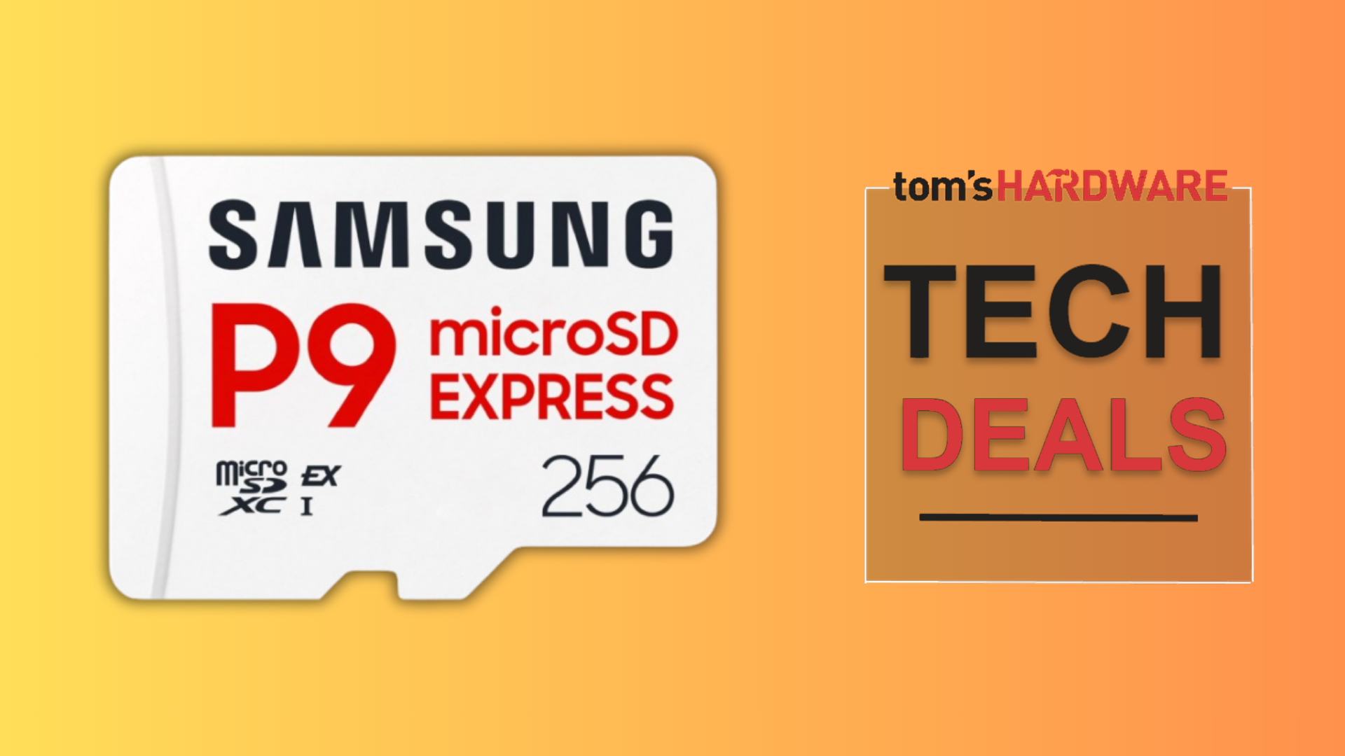 Samsung P9 Express 256GB microSD card deal