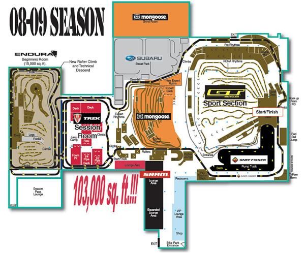 The course map