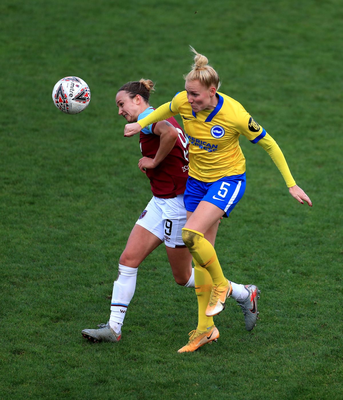 West Ham United v Brighton and Hove Albion – FA Women’s Super League – Chigwell Construction Stadium