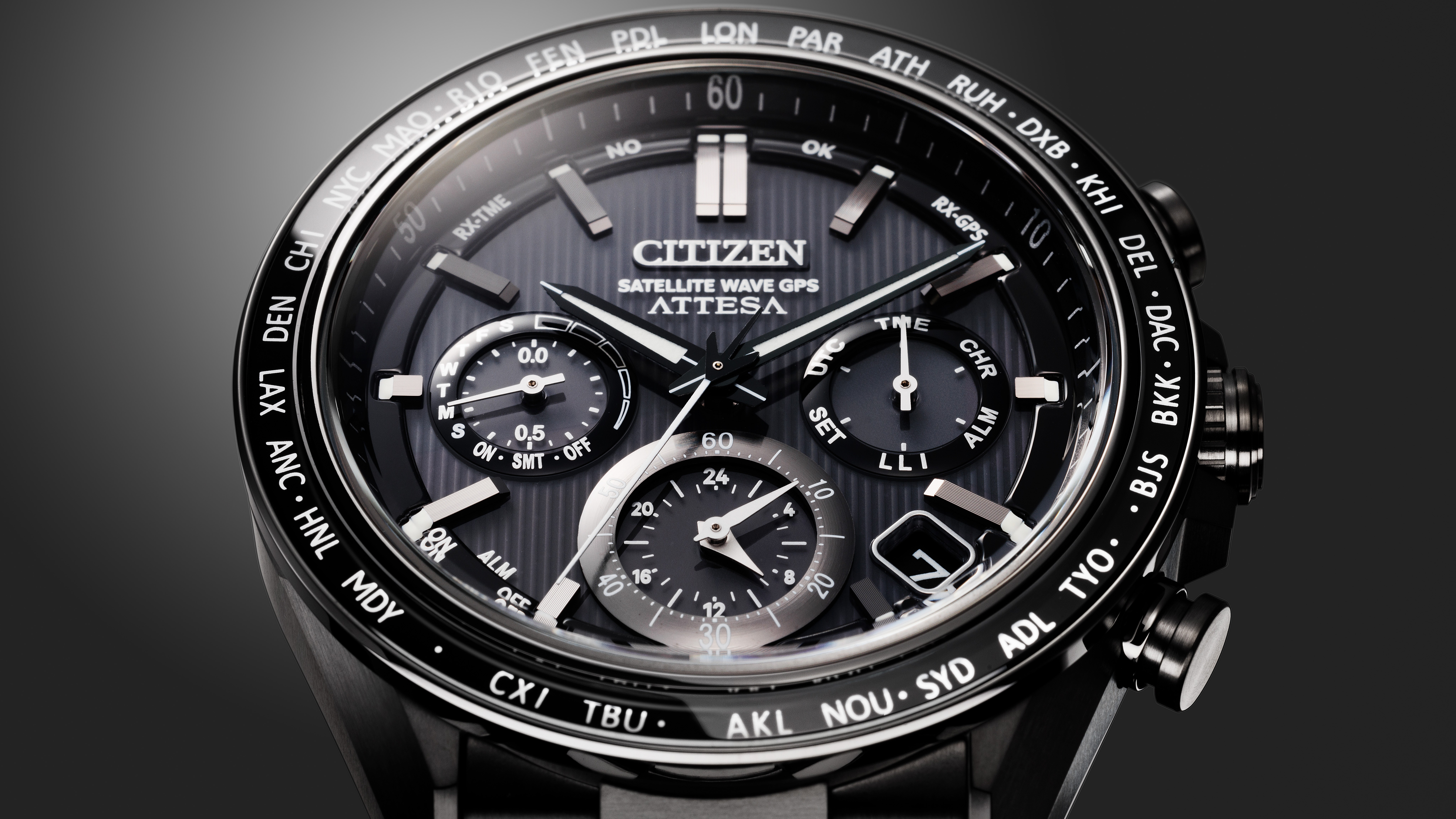 Citizen Attesa Satellite Wave GPS