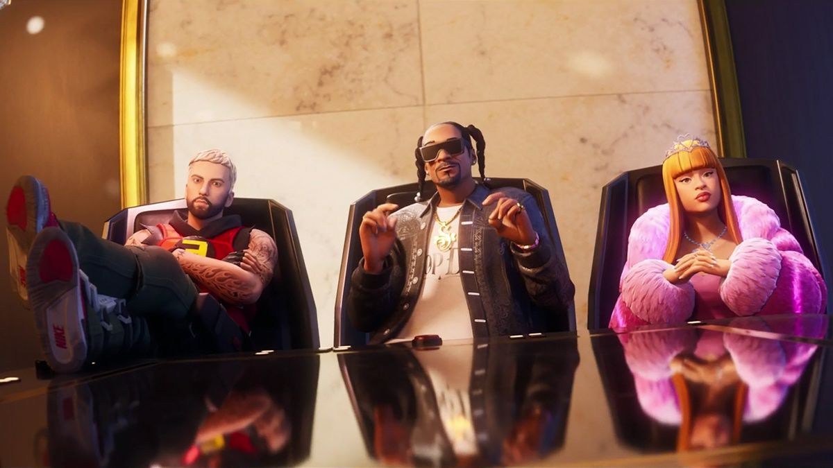 Fortnite Ice Spice, Eminem, and Snoop Dogg: Where are they?