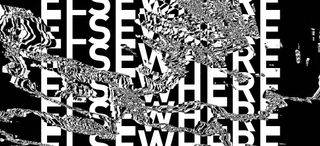 Elsewhere’s one-page site makes a statement with its bold graphics