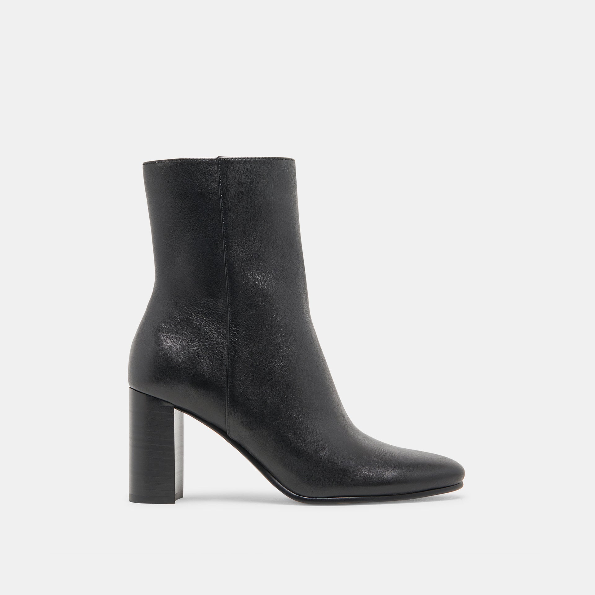 Suzy Booties Schwarzes Leder
