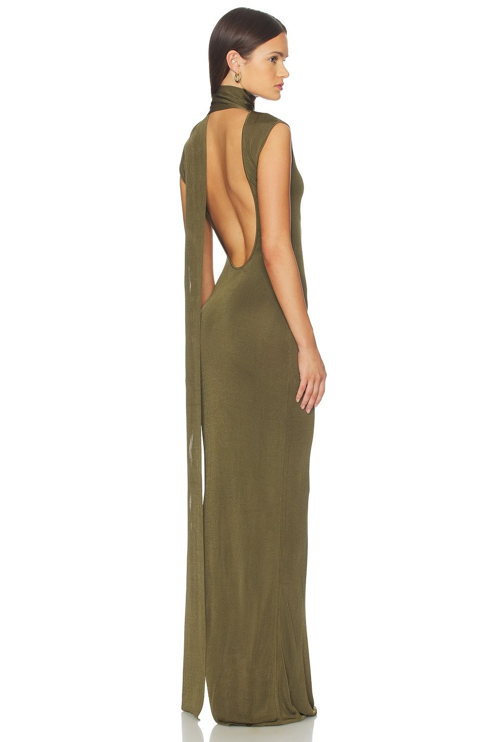 Dianne Scarf Wrap Gown