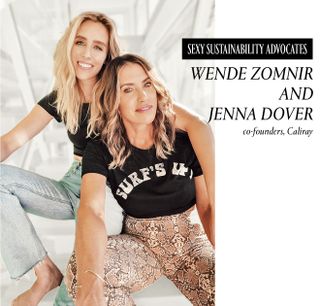 Wende Zomnir and Jenna Dover
