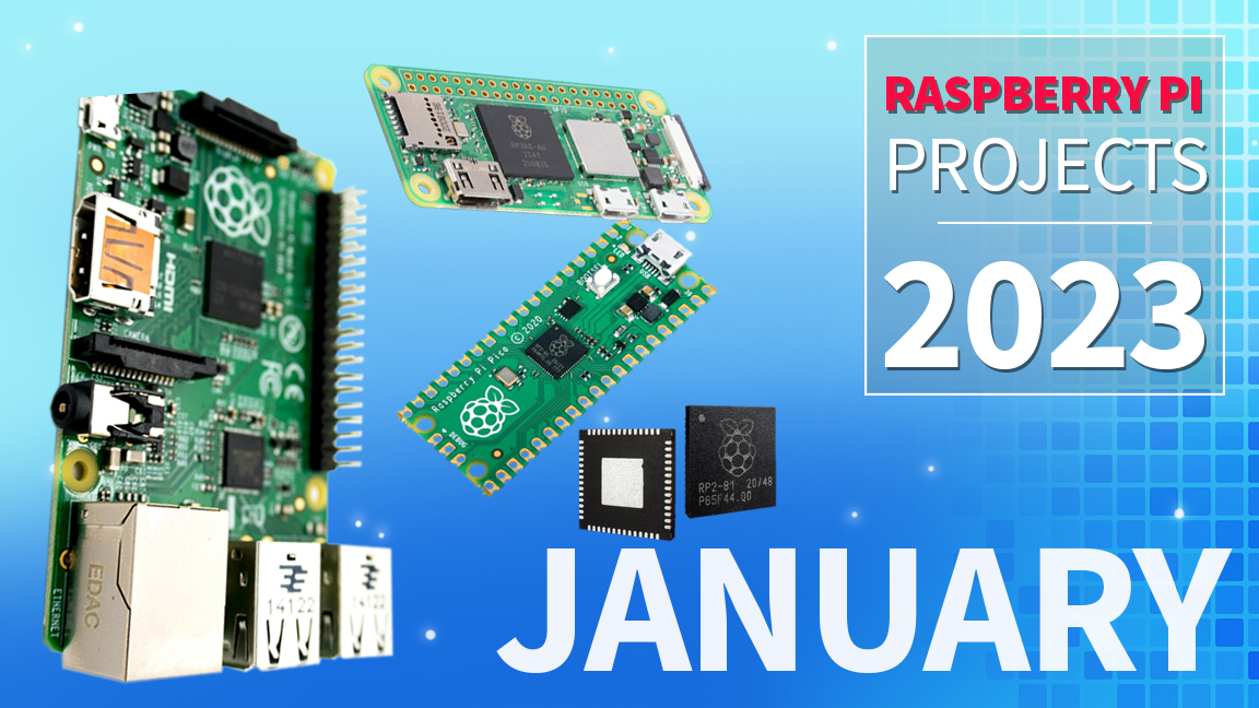 Proiecte Raspberry Pi: Ianuarie 2023